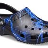 クロックス クラシック クロッグ パターン ブラック サンダル 206565-066