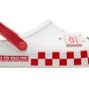 クロックス トイストーリー ピザプラネット オフコートクロッグ “ホワイトレッド” 209816-100