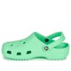 Crocs クラシック アウトドア フラットヒール スポーツスリッパ グリーン 10001-3U3