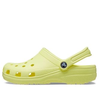 Crocs クラシック クロッグ ビーチ ユニセックス イエロー サンダル 10001-75U