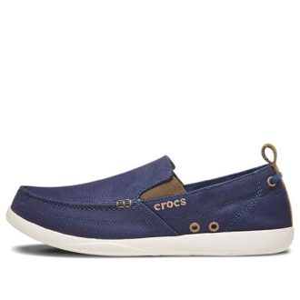 Crocs アスレジャー カジュアル スポーツシューズ ディープブルー 11270-46K