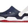 Crocs クラシック クロッグ ビーチシューズ ブルー ホワイト 14300-462