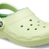 Crocs クラシック ラインド ユニセックス ブルー サンダル 203591-335