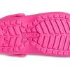 Crocs クラシック ラインド クロッグ スポーツ ユニセックス パープルレッド サンダル 203591-6SV