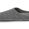 Crocs クラシック スリッパ カジュアル 厚手 保温 シューズ ユニセックス グレー 203600-00Q