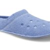 Crocs クラシック カジュアル シックン ステイウォーム ユニセックス ブルー スリッパ 203600-4RU