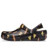 Crocs ビストロ グラフィック クロッグ スタイリッシュ カジュアル ブラック サンダル 204044-0FN