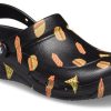 Crocs ビストロ グラフィック クロッグ スタイリッシュ カジュアル ブラック サンダル 204044-0FN
