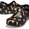 Crocs ビストロ グラフィック クロッグ スタイリッシュ カジュアル ブラック サンダル 204044-0FN