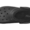 Crocs ステイウォーム 耐摩耗性 コージースポーツ ユニセックス ブラックサンダル 204563-060