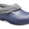 Crocs ステイウォーム コージー 耐摩耗性 スポーツ ユニセックス ブルー サンダル 204563-4HE