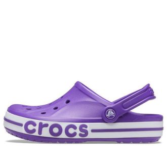 Crocs バヤバンド クロッグ 耐摩耗性 快適 ビーチ スポーツ ユニセックス パープル サンダル 205089-520
