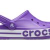 Crocs バヤバンド クロッグ 耐摩耗性 快適 ビーチ スポーツ ユニセックス パープル サンダル 205089-520