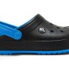 Crocs 耐摩耗性 軽量 コージー スポーツ ユニセックス ブラック ブルー サンダル “ブラック ブルー” 205237-49S