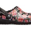 Crocs クラシック ステイ ウォーム コージー スポーツ ユニセックス ブラックレッド サンダル “ブラックレッド” 205324-643