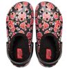 Crocs クラシック ステイ ウォーム コージー スポーツ ユニセックス ブラックレッド サンダル “ブラックレッド” 205324-643