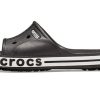 Crocs バヤバンド クロッグ ホローアウト カジュアル ブラック スリッパ 205392-066
