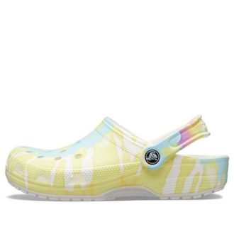 Crocs クラシック クロッグ タイダイ ビーチサンダル マルチカラー ユニセックス 205453-94S