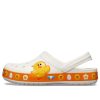 Crocs クラシック クロッグ ライン フレンズ ビーチ ホワイト イエロー ユニセックス サンダル “ホワイト イエロー” 205791-100