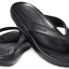 Crocs クラシック コージー ノンスリップ フリップフロップ ユニセックス ブラック 206119-001