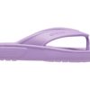 Crocs クラシック コージー ノンスリップ フリップフロップ ユニセックス パープル 206119-5PR