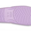 Crocs クラシック ソフトソール コージー スポーツ スリッパ ユニセックス パープル 206121-5PR