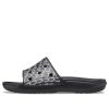 Crocs クラシック ロゴ モーション スライド “ブラック ホワイト” 206124-066