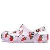 Crocs クラシック クロッグ カジュアル ユニセックス ピンク ストロベリー サンダル 206230-6GD