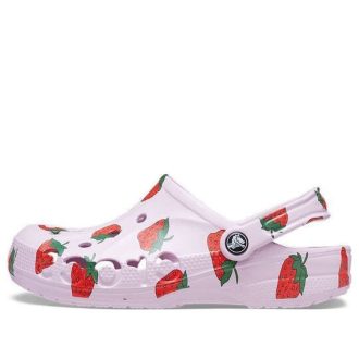 Crocs クラシック クロッグ カジュアル ユニセックス ピンク ストロベリー サンダル 206230-6GD