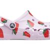 Crocs クラシック クロッグ カジュアル ユニセックス ピンク ストロベリー サンダル 206230-6GD