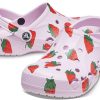 Crocs クラシック クロッグ カジュアル ユニセックス ピンク ストロベリー サンダル 206230-6GD