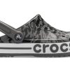 Crocs バヤバンド ビーチ グレー ブラック サンダル “グレー ブラック” 206232-0DY