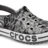 Crocs バヤバンド ビーチ グレー ブラック サンダル “グレー ブラック” 206232-0DY