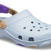 Crocs アウトドア ビーチ ユニセックス ブルーグレー サンダル 206340-0ID