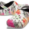 Crocs クラシック クロッグ タイダイ シューズ マルチカラー ブラック 206341-0C4