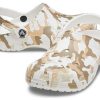 Crocs クラシック クロッグ カモフラージュ プリント ビーチサンダル ホワイト カモフラージュ ユニセックス 206454-94S