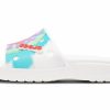 Crocs クラシック タイダイ パターン スリッパ マルチカラー 206520-6SN