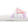 Crocs クラシック タイダイ パターン スリッパ マルチカラー 206520-6SN