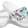 Crocs クラシック カジュアル ファッション ユニセックス ホワイト スリッパ 206520-928