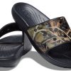 Crocs クラシック スタイリッシュ スポーツ スリッパ ユニセックス ブラック ブラウン 206521-001