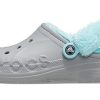 Crocs クラシッククロッグ ステイウォーム フリースライニングシューズ ユニセックス グレーブルー 206633-0IG