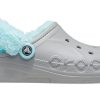 Crocs クラシッククロッグ ステイウォーム フリースライニングシューズ ユニセックス グレーブルー 206633-0IG