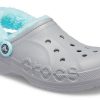 Crocs クラシッククロッグ ステイウォーム フリースライニングシューズ ユニセックス グレーブルー 206633-0IG