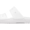 Crocs クラシック クロッグ コージー カジュアルシューズ ユニセックス ホワイト 206761-100