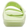 Crocs クラシック クロッグ コージー ユニセックス グレーグリーン スリッパ 206761-335