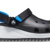 Crocs クラシック ハイカー クロッグ スポーツ ブラック ブルー レッド サンダル “ブラック ブルー レッド” 206772-001