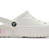 Crocs クラシッククロッグ 通気性 滑り止めシューズ ピンク ホワイト 206852-100