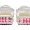 Crocs クラシッククロッグ 通気性 滑り止めシューズ ピンク ホワイト 206852-100