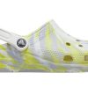 Crocs クラシック クロッグ マーブル ビーチ スポーツ ユニセックス ホワイトグレー サンダル “ホワイトグレー” 206867-1FJ