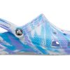 Crocs クラシック クロッグ マーブル ビーチ スポーツ ユニセックス ホワイト ブルー サンダル “ホワイト ブルー” 206867-1FK